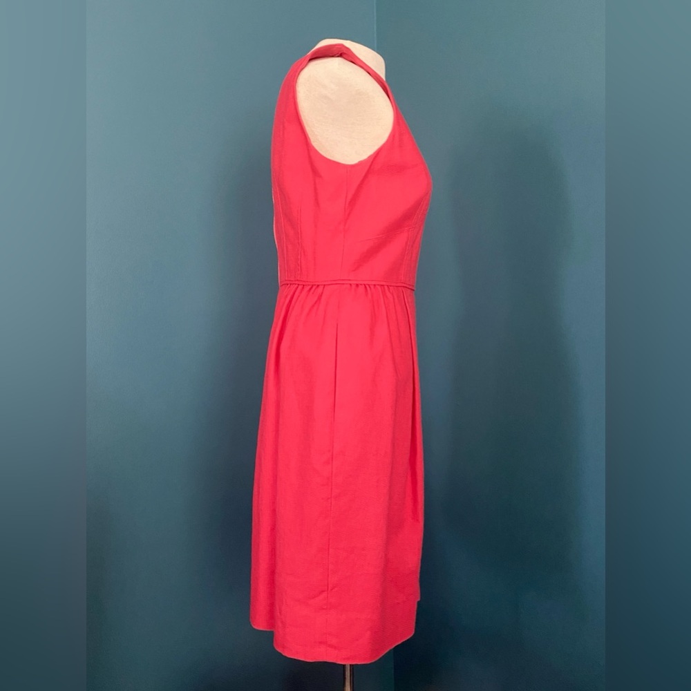 J. Crew Vibrant Pink Mini Dress - Picture 4 of 11
